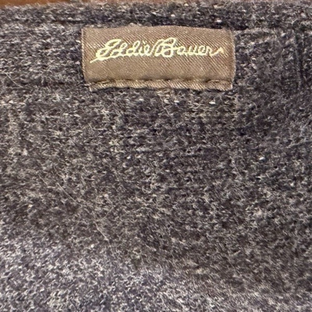 Eddie Bauer Blue Jogger Sweatpants Men's Size M Cotton Blend Lounge Pants - Picture 3 of 5